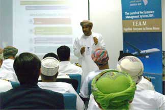 Oman Air unveils New Performance Management System 2014