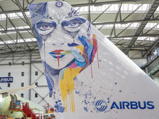 Airbus devises a  new method for application of large scale liveries on aircraft