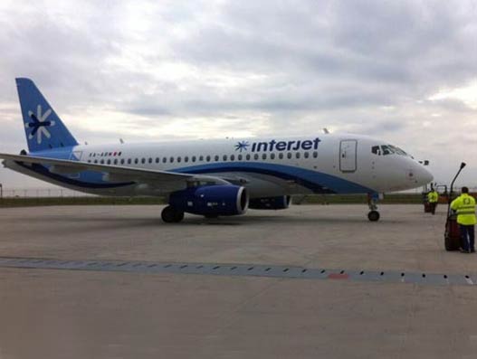 The 15th SSJ100 joined Interjet fleet