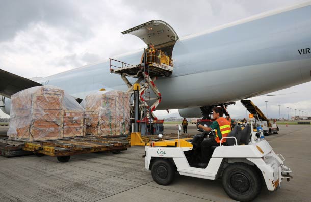 Asia lifts air cargo performance