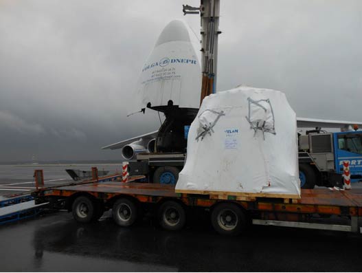 Ruslan delivers outsize oil and gas equipment Ruslan delivers outsize oil and gas equipment