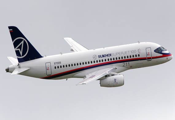 Sukhoi Civil Aircraft completed contract with Gazpromavia for SSJ100 delivery
