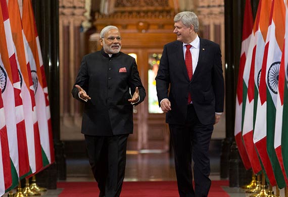 India and Canada sign pact on aviation