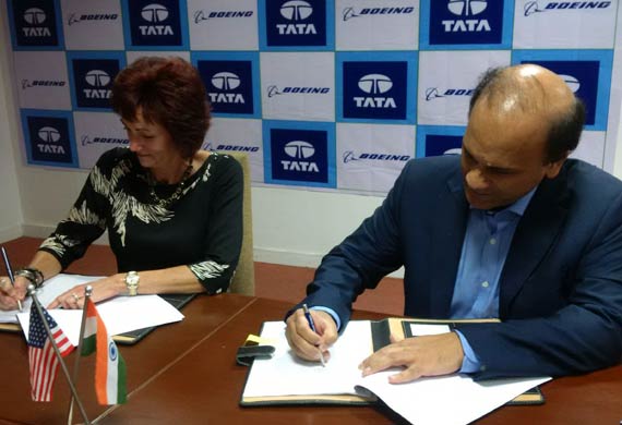Boeing and Tata announce strategic aerospace partnership to Make in India Boeing and Tata announce strategic aerospace partnership to Make in India