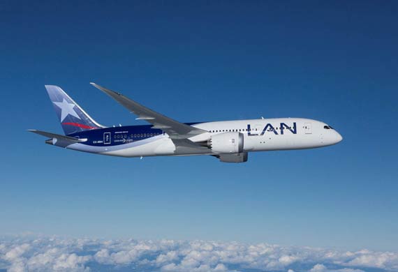 LAN starts flights from Santiago de Chile to Milan LAN starts flights from Santiago de Chile to Milan