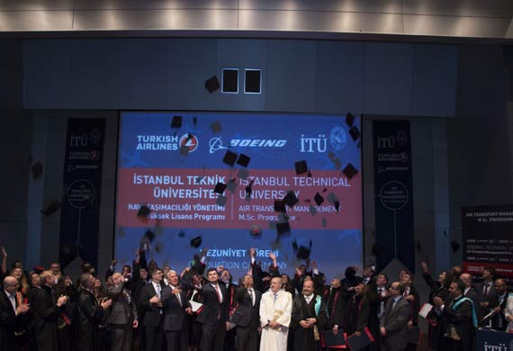 Turkish Airlines, ITU and Boeing master’s program delivers first graduates