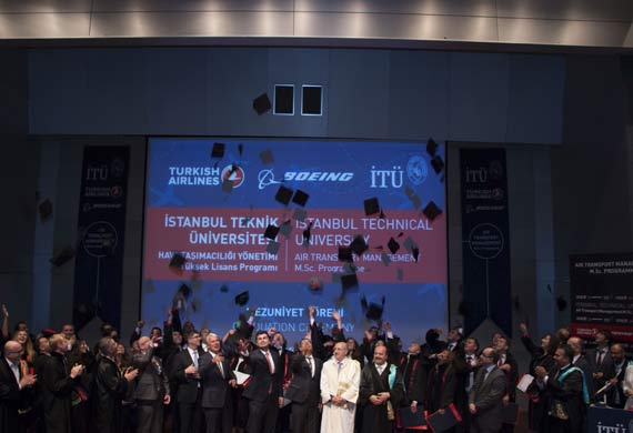 Turkish Airlines, ITU and Boeing master’s program delivers first graduates Turkish Airlines, ITU and Boeing master’s program delivers first graduates