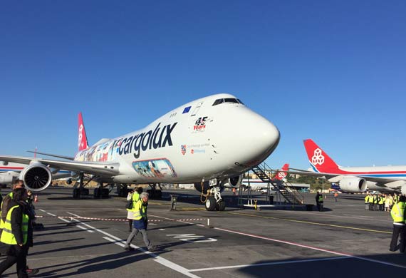 Cargolux celebrates 45th anniversary with special aircraft livery