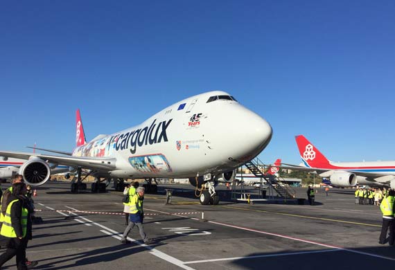 Cargolux celebrates 45th anniversary with special aircraft livery Cargolux celebrates 45th anniversary with special aircraft livery