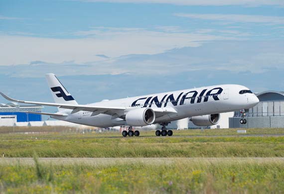 Finnair’s first A350 XWB makes its maiden flight