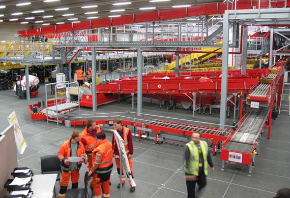 DHL Express to develop palletised item conveyer system DHL Express to develop palletised item conveyer system