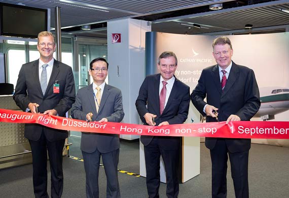 Cathay Pacific launches new service to Düsseldorf