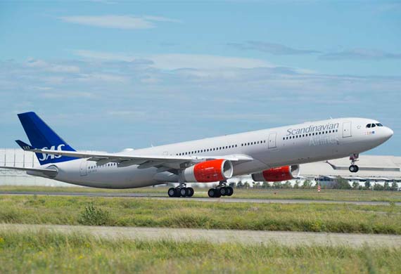 SAS receives new A330-300 version with longer range