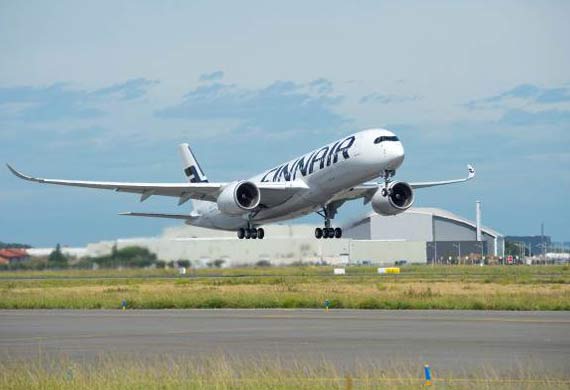 Finnair receives its first Airbus A350 XWB