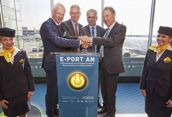 Frankfurt opens Green Gate to showcase ground handling initiative