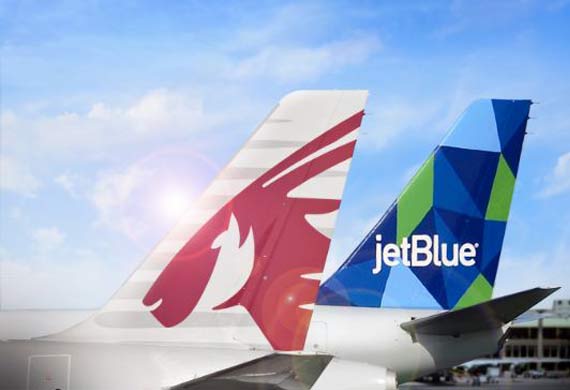 QA and Jetblue strengthen code-share agreement