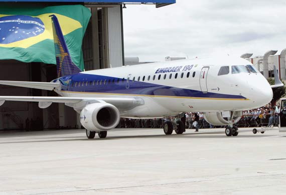 Embraer forecasts a $10bn jet stream