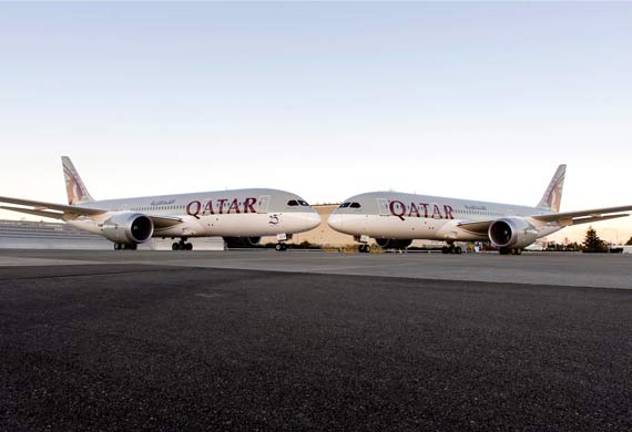 QA takes delivery of Boeing 787 Dreamliners