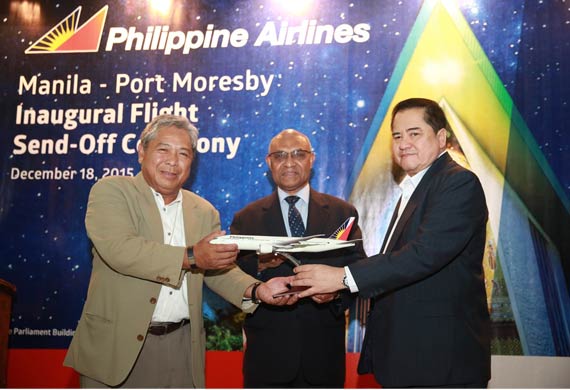 PAL launches flights to Papua New Guinea