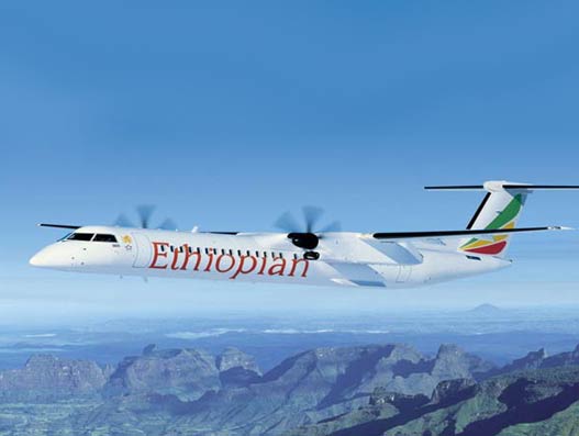 Ethiopian Airlines orders two more Bombardier Q400 turboprop aircraft Ethiopian Airlines orders two more Bombardier Q400 turboprop aircraft