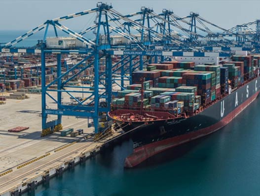 Abu Dhabi ports set a new annual cargo-volume record in 2015 Abu Dhabi ports set a new annual cargo-volume record in 2015