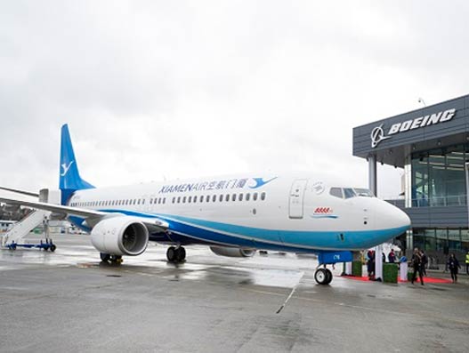 Boeing delivers next generation 737 aircraft to Xiamen Airlines, Air Vanuatu