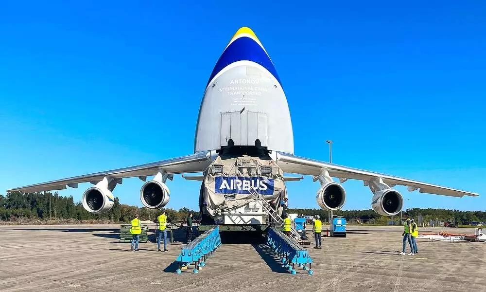 Antonov Airlines transports Turkish satellite Turksat 5B