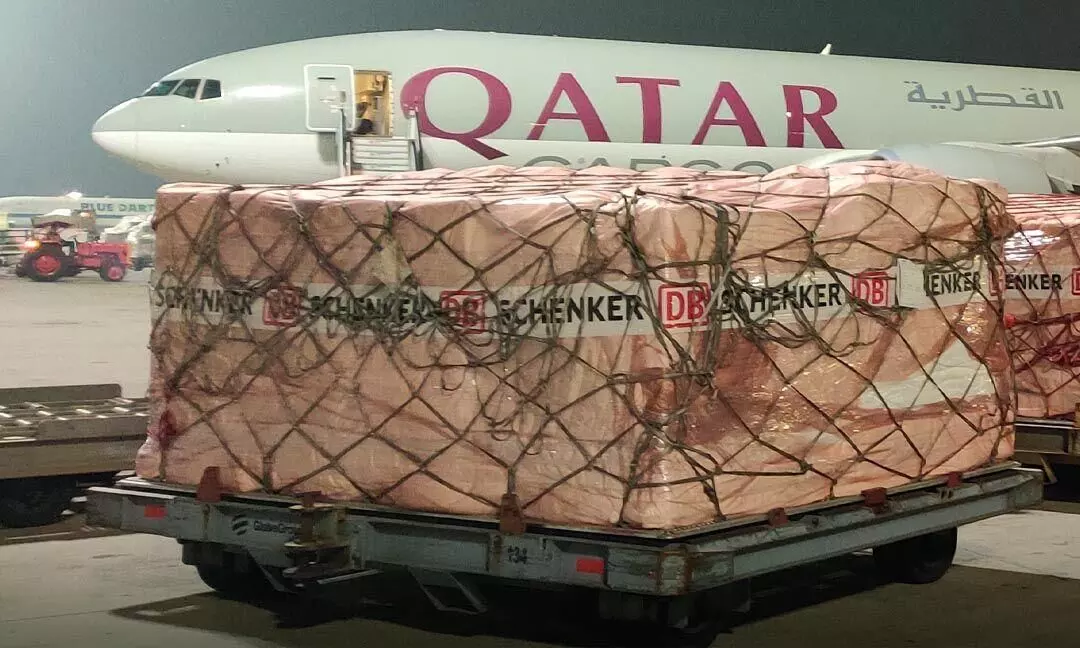DB Schenker flags off weekly cargo charter flights from Bangalore airport to Munich, Chicago DB Schenker flags off weekly cargo charter flights from Bangalore airport to Munich, Chicago