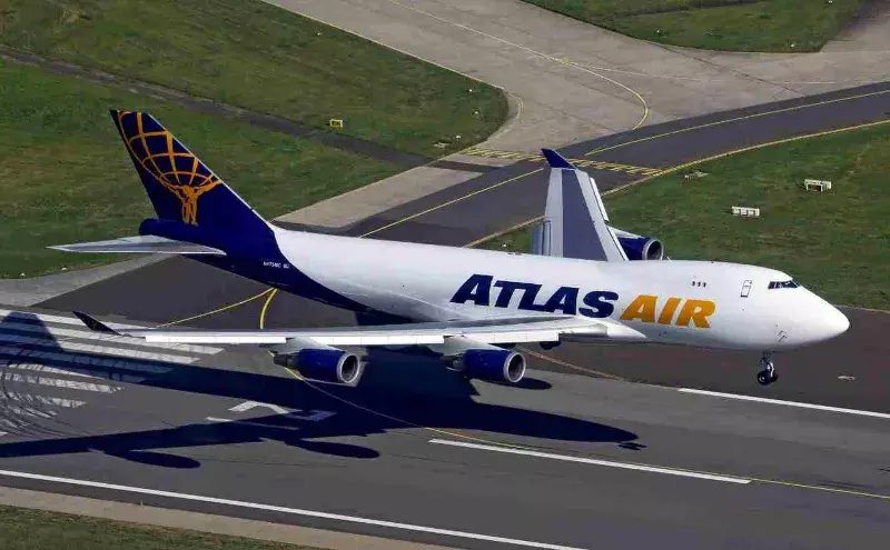 Atlas Air will operate a Boeing 747-400 freighter between China and the U.S. for SF Atlas Air will operate a Boeing 747-400 freighter between China and the U.S. for SF