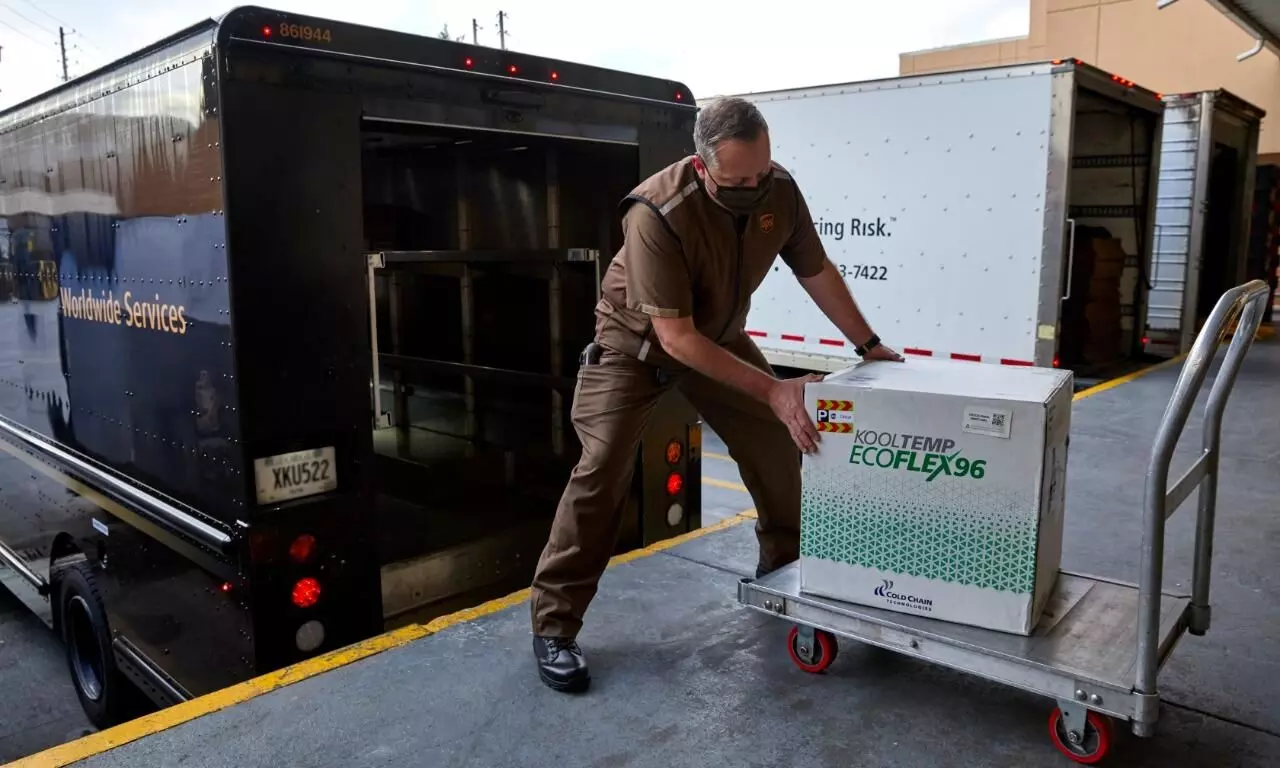 UPS Healthcare mapped roughly 500 trade lanes to enable seamless worldwide vaccine shipments