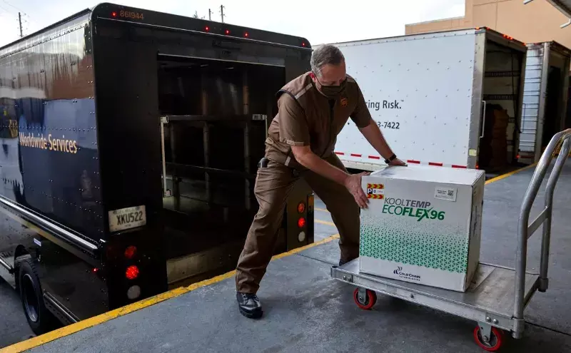 UPS Healthcare mapped roughly 500 trade lanes to enable seamless worldwide vaccine shipments UPS Healthcare mapped roughly 500 trade lanes to enable seamless worldwide vaccine shipments