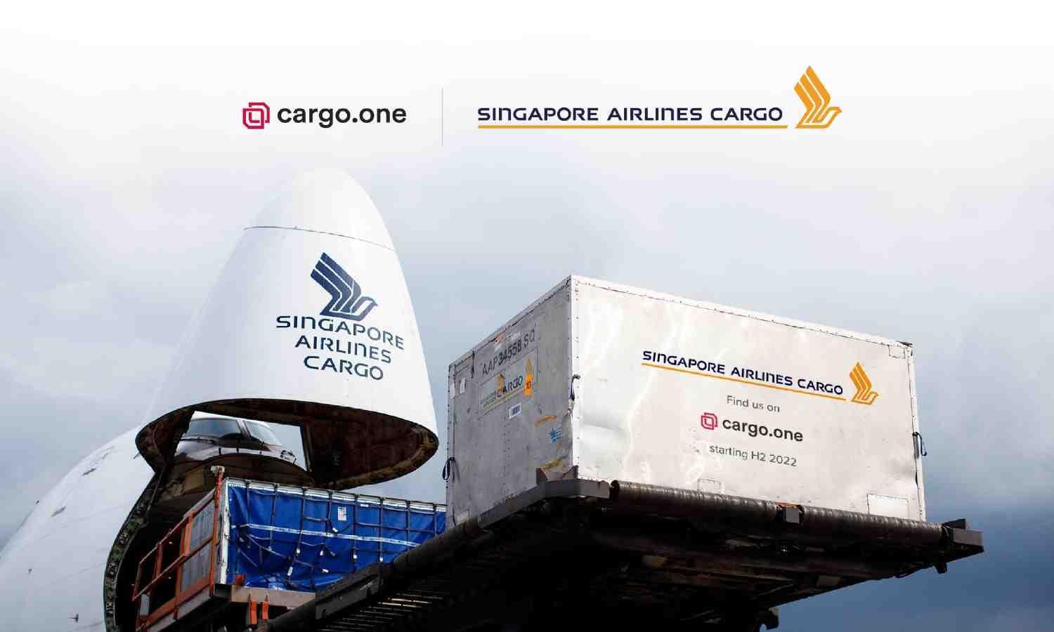 Singapore Airlines Cargo chooses cargo.one as global innovation partner