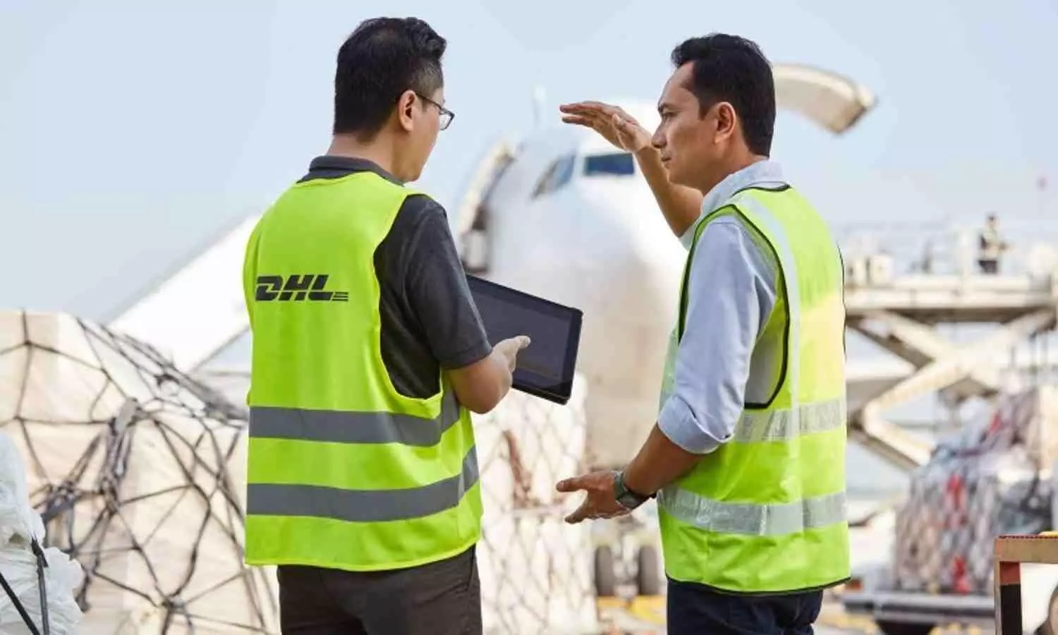 The emission reductions also help DHLs customers to work towards their climate targets The emission reductions also help DHLs customers to work towards their climate targets