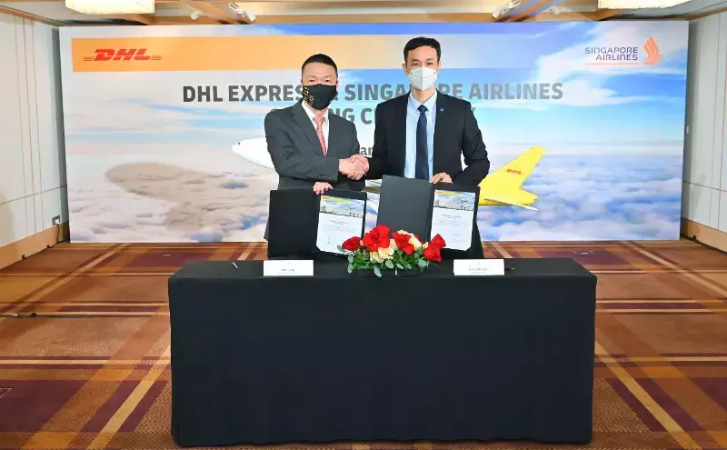 DHL & Singapore Airlines ink new agreement to expand partnership DHL & Singapore Airlines ink new agreement to expand partnership