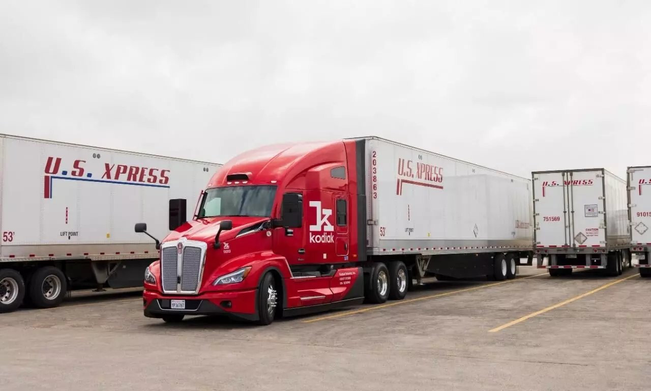 Kodiak Robotics, U.S. Xpress announce partnership Kodiak Robotics, U.S. Xpress announce partnership