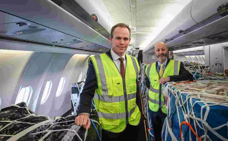 Andrew Bell, CEO, Regional & City Airports and Steve Gill, Managing Director, Bournemouth Airport