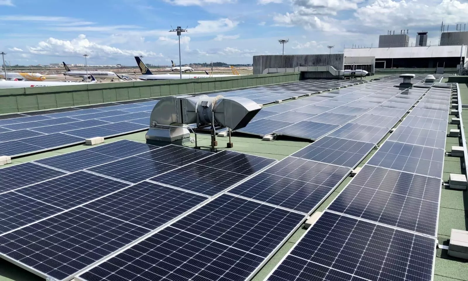 dnata invests in solar energy at Changi Airport