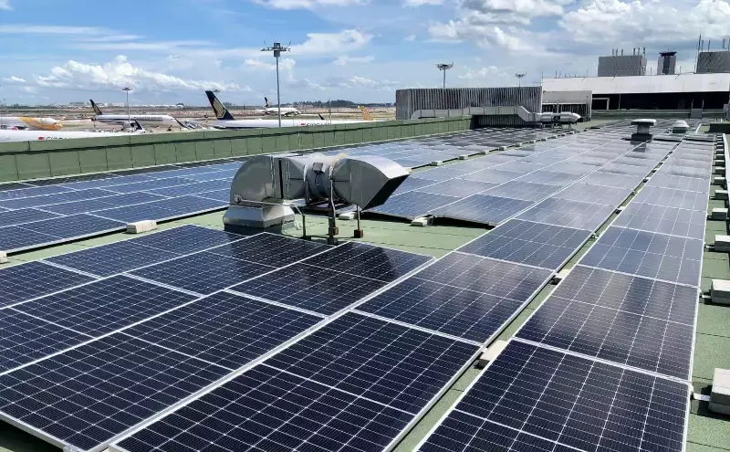 dnata invests in solar energy at Changi Airport dnata invests in solar energy at Changi Airport