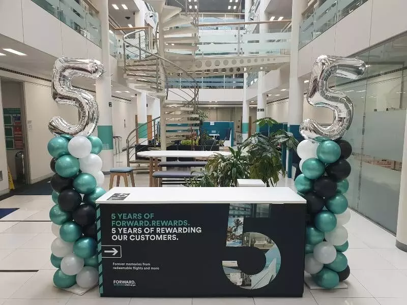 IAG Cargos FORWARD.REWARDS celebrates five years IAG Cargos FORWARD.REWARDS celebrates five years