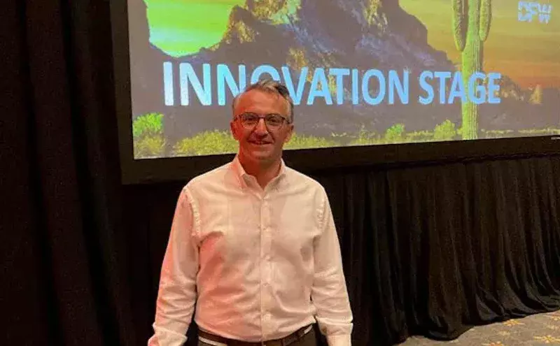 Edip Pektas, founder of Airblox spoke at the CNS Partnership Conference 2022 Edip Pektas, founder of Airblox spoke at the CNS Partnership Conference 2022