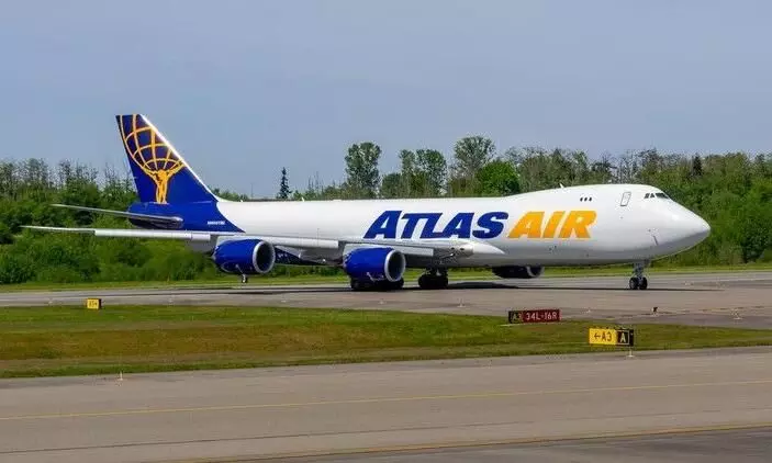 Atlas Air takes delivery of first of four new Boeing 747-8 freighters