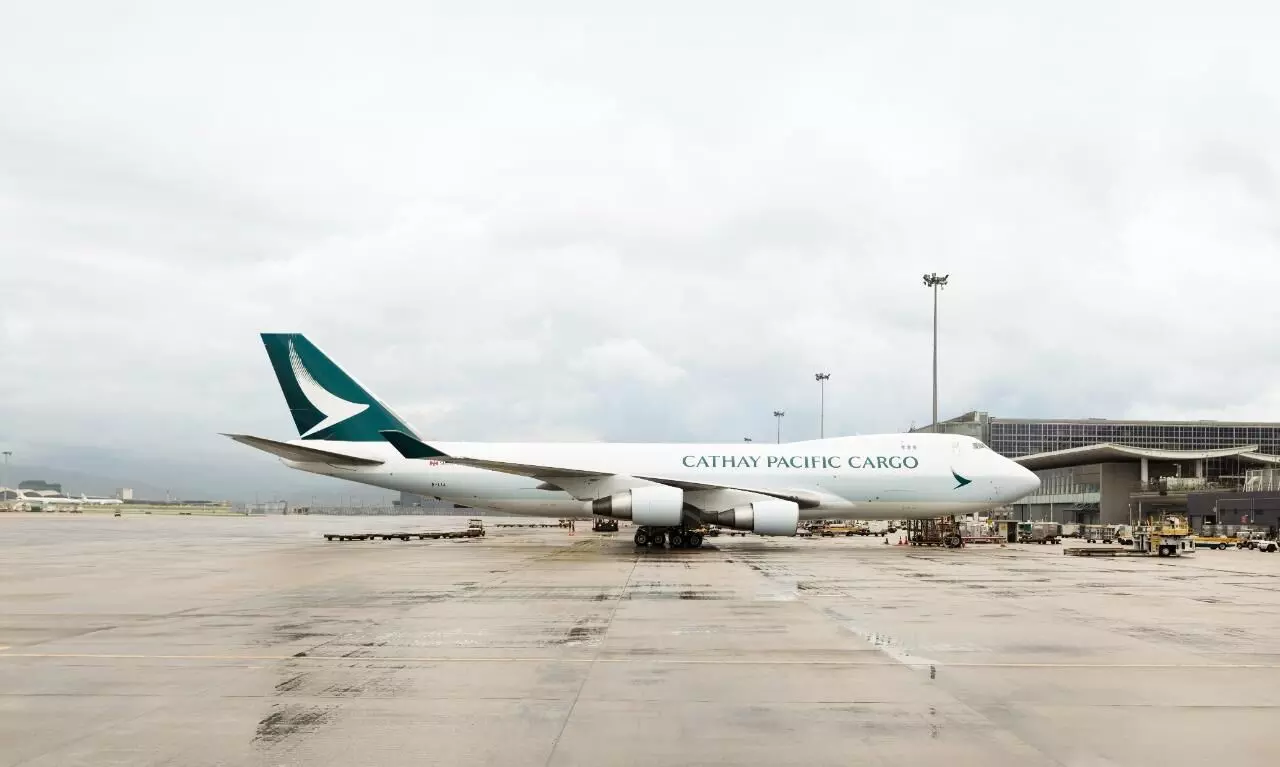 Cathay Pacific May cargo carried at 2021 level