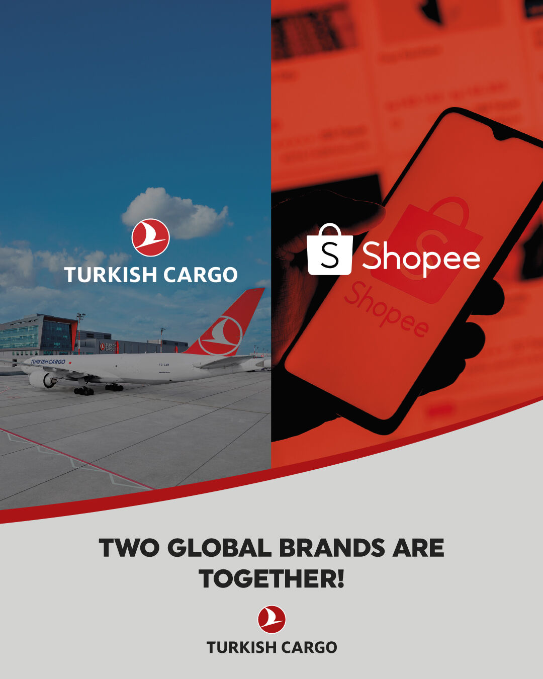 Turkish Cargo collaborates with Shopee for cross-border e-commerce, image size:1080x1350
