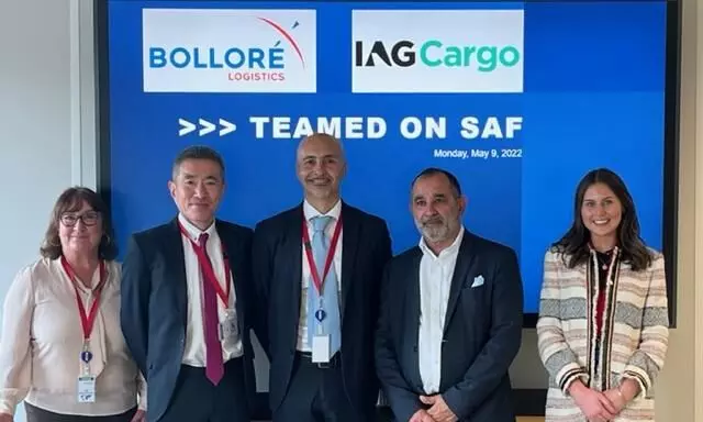 Bolloré Logistics partners up with IAG Cargo for SAF