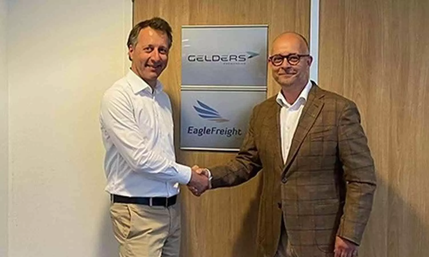 François Verhaart,Managing Director, Gelders Forwarding and Lars Syberg, RCEO, EMEA