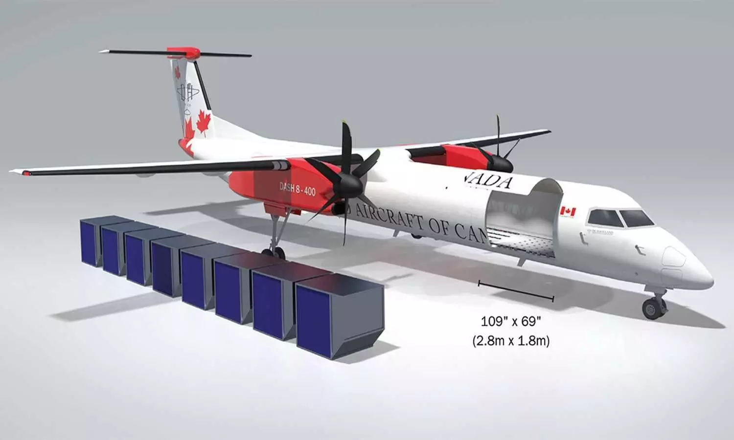 Dash 8-400 Freighter with Large Cargo Door (Dash 8-400 F-LCD)