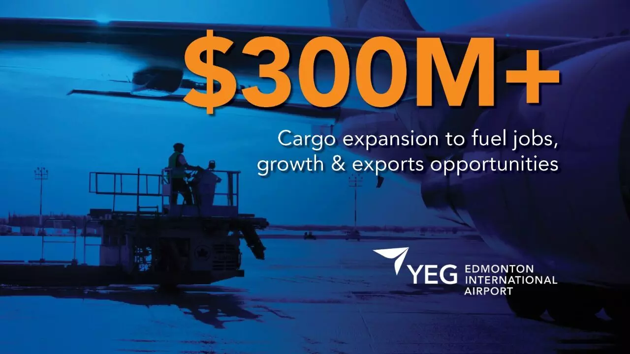Govt of Canada invests to expand supply chain capacity at the Edmonton International Airport