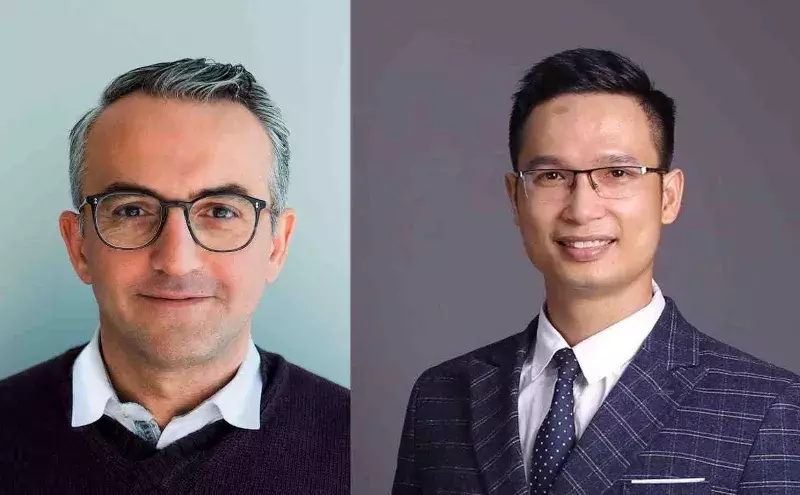Edip Pektas, Founder, Airblox and Harris Hieu, Sales Manager, HPW Cargo Edip Pektas, Founder, Airblox and Harris Hieu, Sales Manager, HPW Cargo