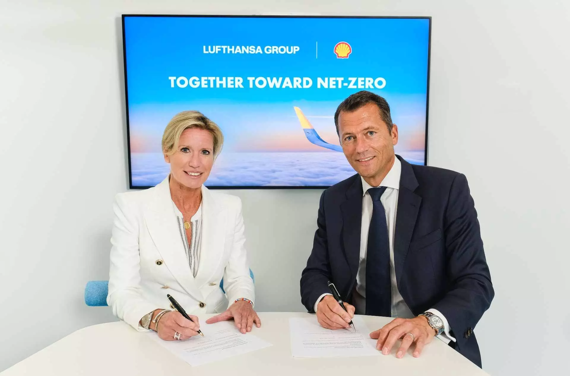 Shell & Lufthansa Group sign MoU for Sustainable Aviation Fuel supply
