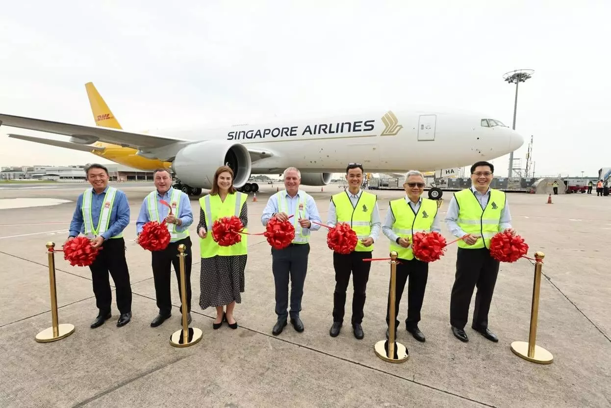 DHL Express, Singapore Airlines partnership takes off with new Boeing freighter aircraft